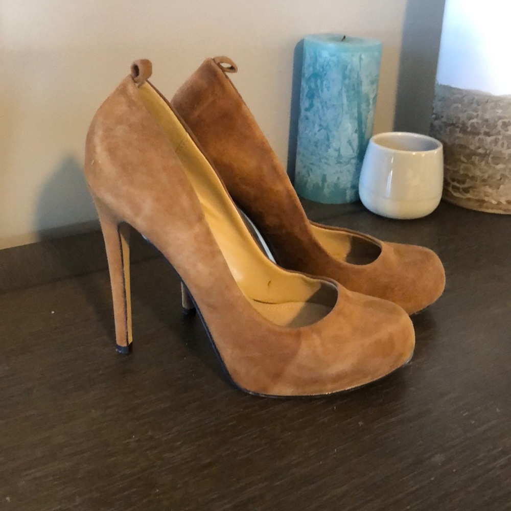 Aldo Brown/Tan high heels Size 7